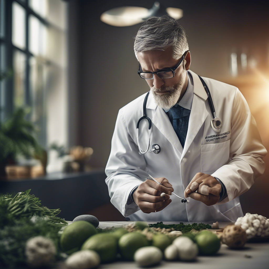 Holistic Health: Integrating Traditional Practices with Modern Medicine - Content Illustration